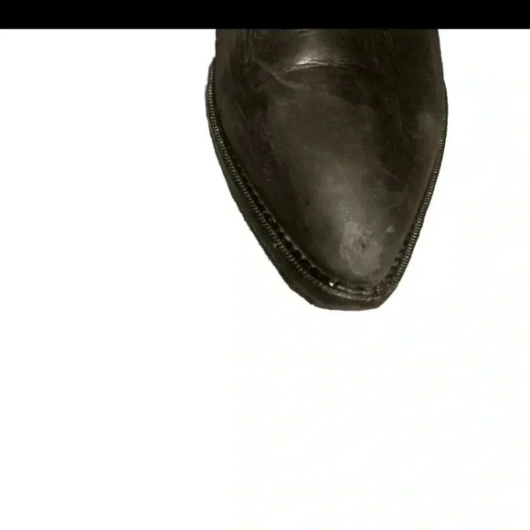 Leather black boots - Picture 2 of 7